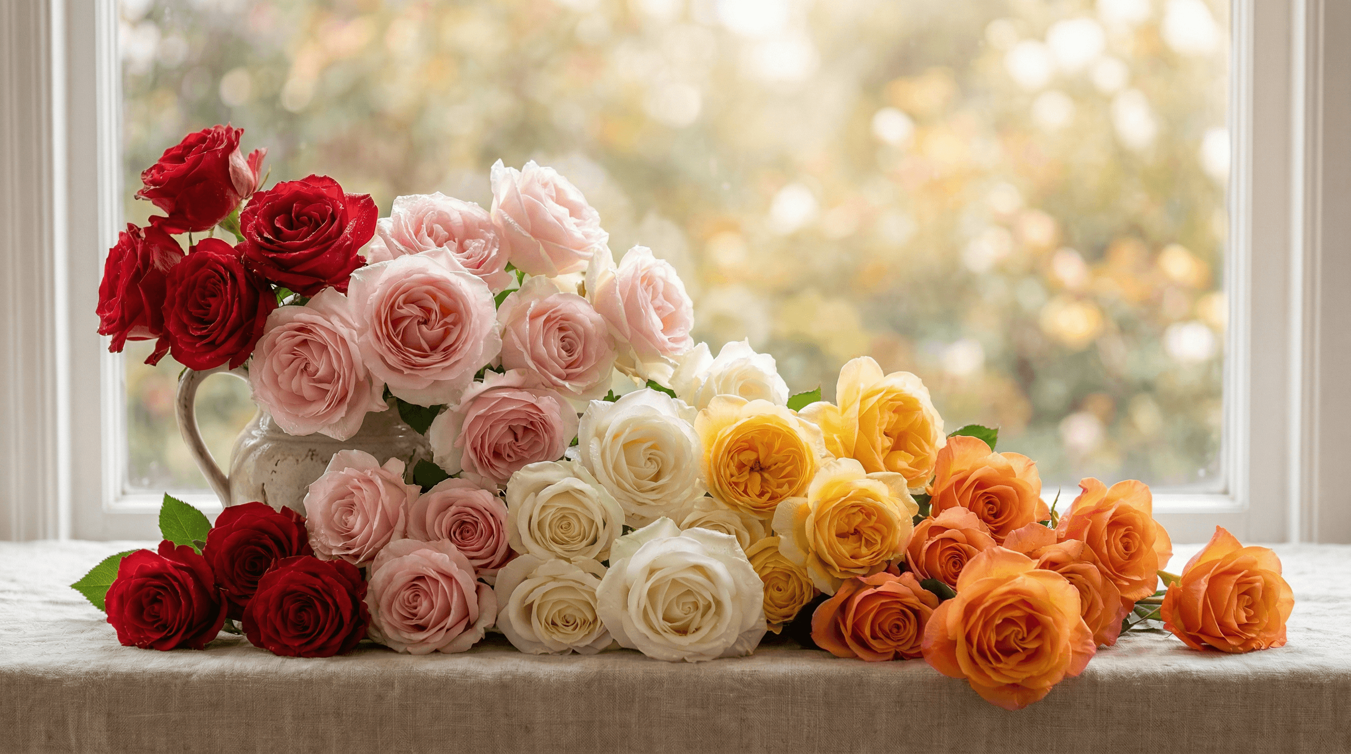 Водич за Значењето на Боите на Розите: Која Боја да Изберете за Вашиот Подарок